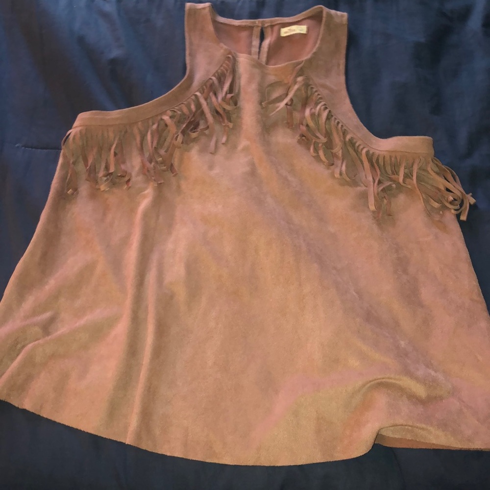 Brown blouse